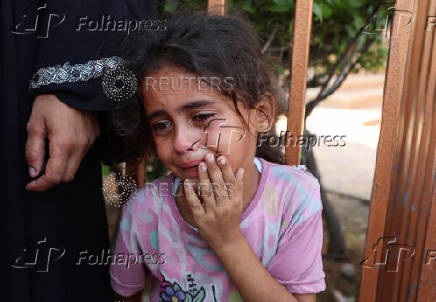 Aftermath of an overnight Israeli strike, in Khan Younis