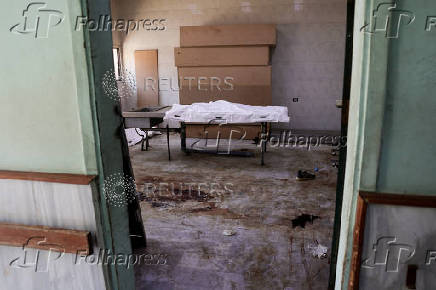 FILE PHOTO: Aftermath of deadly clashes between Druze fighters, Sunni Bedouin tribes and government forces, in Sweida