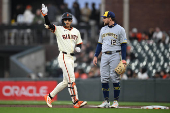 MLB: Milwaukee Brewers at San Francisco Giants