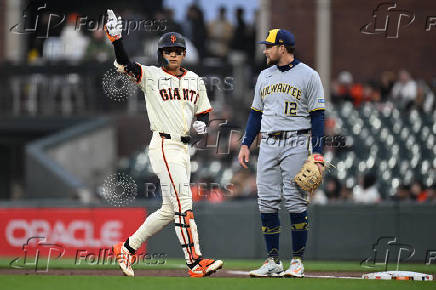 MLB: Milwaukee Brewers at San Francisco Giants