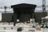Vista do Copacabana Palace onde Lady Gaga está