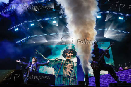Terceiro dia do festival Bangers Open Air  no Memorial da América Latina em São Paulo