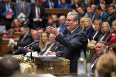 Prime Minister's Questions at the House of Commons in London