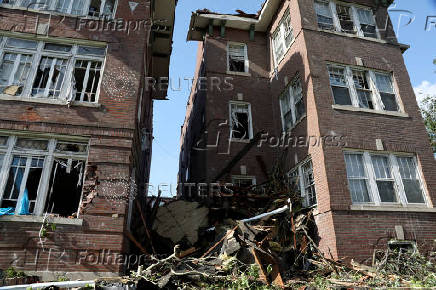 St.Louis city hit with tornados