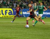 Partida entre Palmeiras e Flamengo
