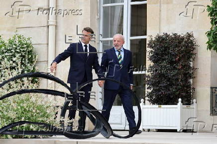 Brazilian President Lula visits France