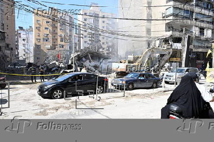 Israel carries out renewed airstrikes on southern Beirut neighborhood