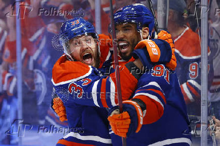 NHL: Stanley Cup Final-Florida Panthers at Edmonton Oilers