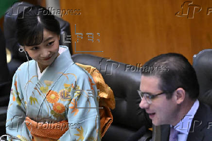 Princesa Kako de Japón visita Brasil en el 130º aniversario diplomático