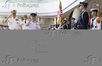 US Joint Chiefs Chairman John Daniel Caine visits Seoul
