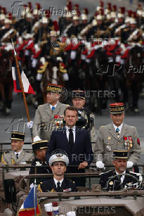 Annual Bastille Day celebrations in Paris