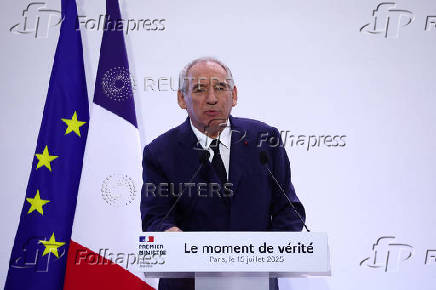 French PM Bayrou presents the main elements of his 2026 budget
