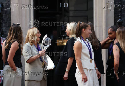 UEFA Women's Euro 2025 - Downing Street reception for England team