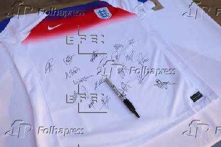 Deputy Prime Ministert hosts England Women’s soccer team at 10 Downing Street in London