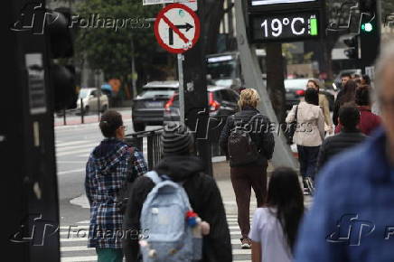 Tarde fria na Av. Paulista - SP