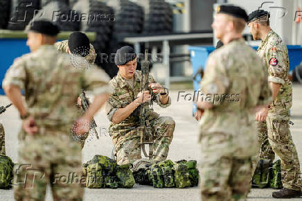 Denmark's Crown Prince Christian continues military education at Antvorskov Barracks in Slagelse