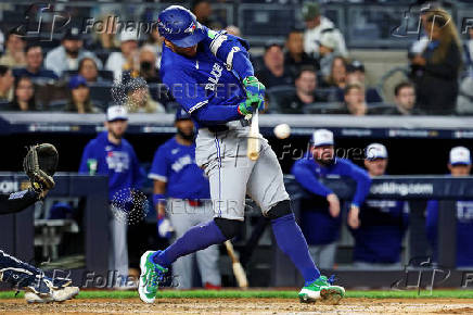 MLB: Playoffs-Toronto Blue Jays at New York Yankees
