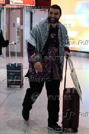 Pro-Palestinian commentator Sami Hamdi arrives in London after U.S. detention