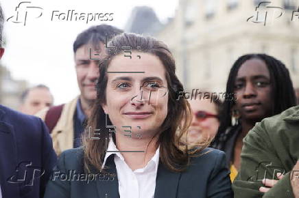 Rally against Islamophobia in Paris following man's stabbing in southern France mosque