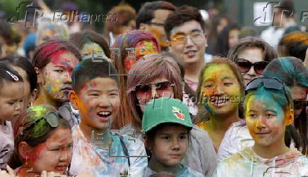 Festival of Colors in Bishkek