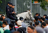 Muslims celebrate Eid al-Adha in Moscow