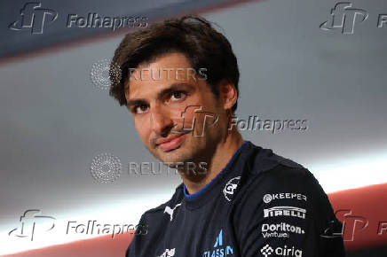 Williams' Carlos Sainz Jr. takes part in roadshow at Madrid's future Formula One circuit