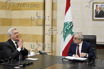 United Nations High Commissioner for Refugees (UNHCR) Filippo Grandi visit Beirut