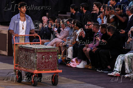 Louis Vuitton Menswear Spring/Summer 2026 collection show in Paris
