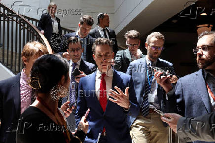 Closed briefing on the situation in Iran for members of the U.S. Senate on Capitol Hill in Washington, D.C