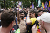 Annual LGBT Pride Parade in Madrid