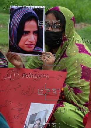 Baloch activists protest demanding release of jailed leader in Islamabad