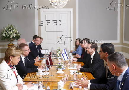 Israeli President Isaac Herzog visits Latvia