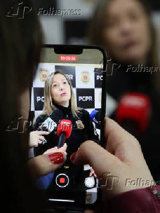 Coletiva sobre operação contra empresa de emplacamento