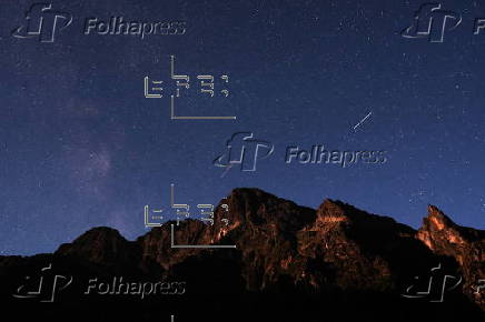 Perseids meteor shower in Poland