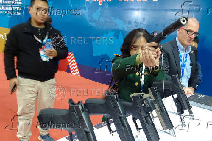 FILE PHOTO: Vietnam International Defence Expo 2022 in Hanoi