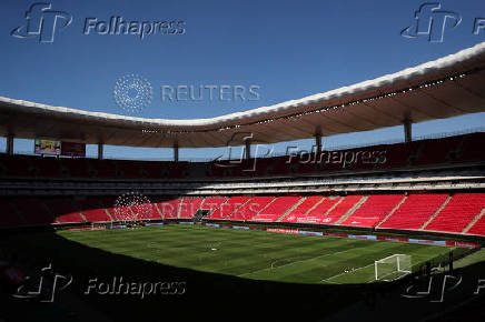 FILE PHOTO: Concacaf Olympic Qualifiers - Sanitation team working at Akron stadium ahead of second round of Concacaf Olympic qualifiers for Tokyo 2020