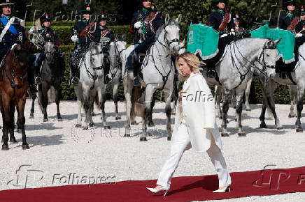 Britain's King Charles and Queen Camilla visit Italy