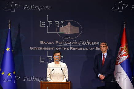 European Commissioner for Enlargement Marta Kos visits Serbia