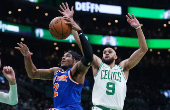 NBA: Playoffs-New York Knicks at Boston Celtics