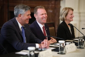 FIFA Task Force meeting in the East Room of the White House