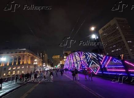 Pistas e instalações na virada cultural