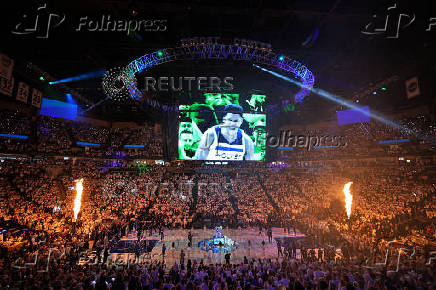 NBA: Playoffs-Oklahoma City Thunder at Minnesota Timberwolves