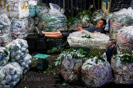 Long Bien Market, one of the largest wholesale market in Hanoi