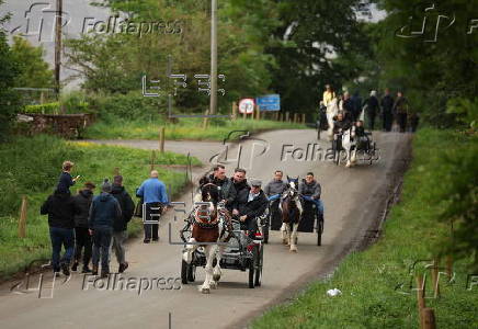 The Appleby Horse Fair in Appleby-in-Westmorland