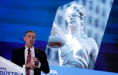 Luís Roberto Barroso participa de evento da CNI, em Brasília