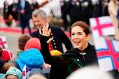 Danish Royal family visits the Faroe Islands