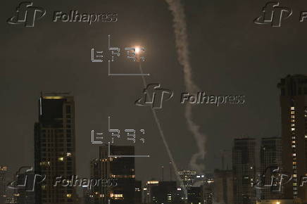 Iranian ballistic missile attack on Tel Aviv