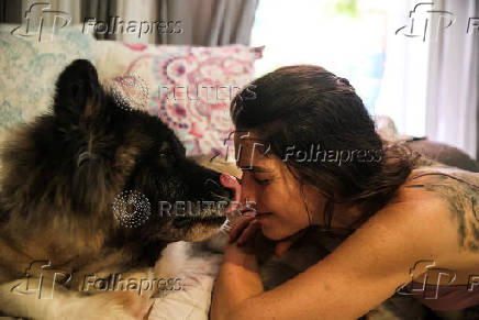 Hadar Gutman - care taker of dogs during war time in Israel