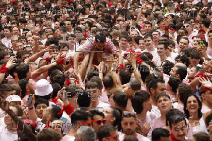 Todo listo para el comienzo de los Sanfermines