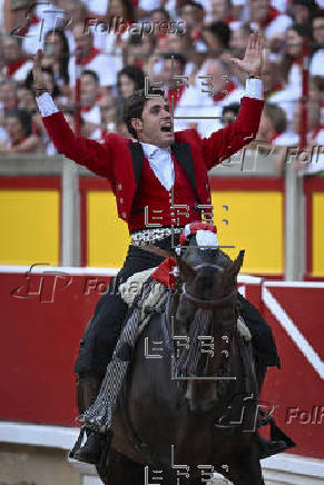 Corrida de rejones Feria del Toro Pamplona